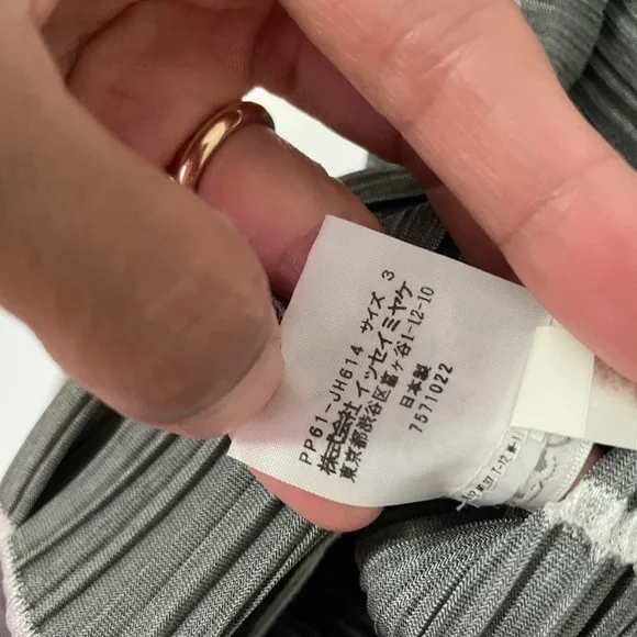 Authentic Issey Miyake Pleats Please Dress – PP61-JH614 (Size 3)